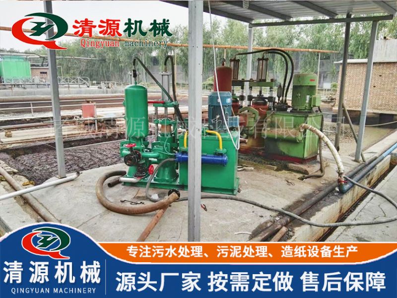 天津泥廠(chǎng)板框式污泥壓濾機(jī)項(xiàng)目